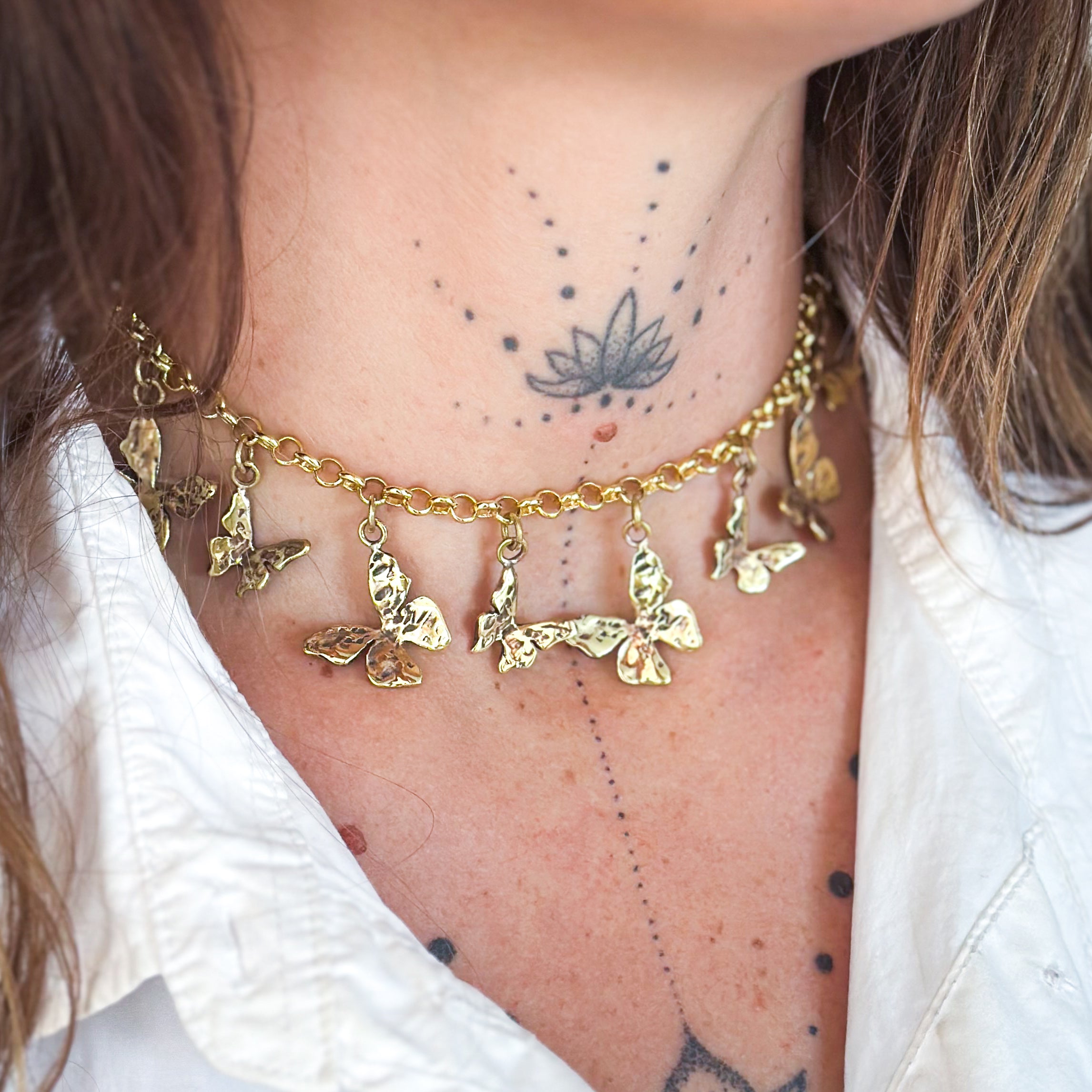 Choker Mariposas